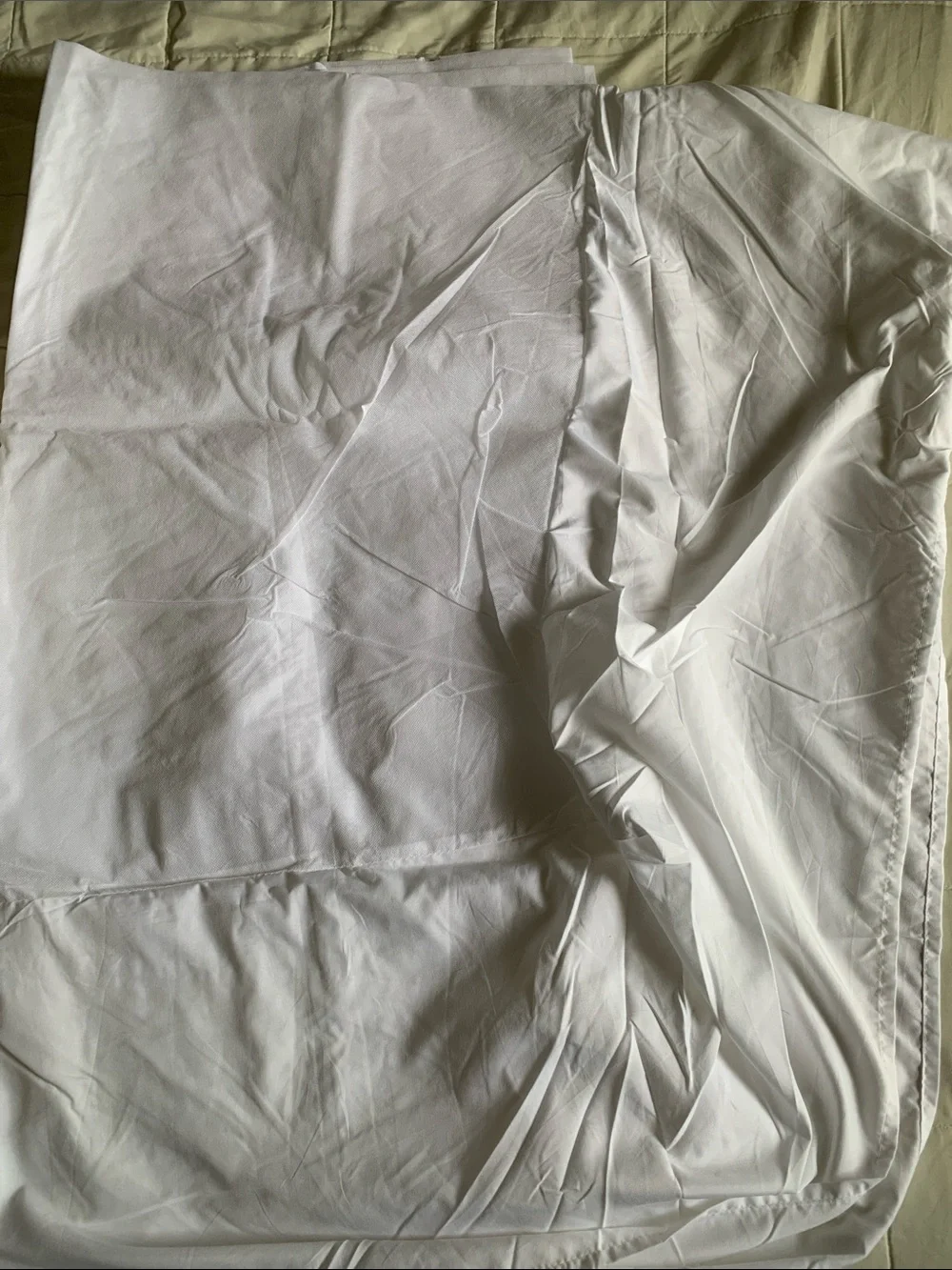 Crisp White Mattress skirt - Home Bedding
